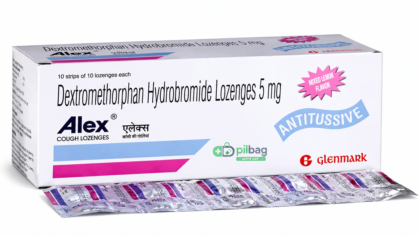 Alex Cough Lozenges Lemon Ginger